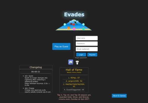 EVADES.IO free online game on