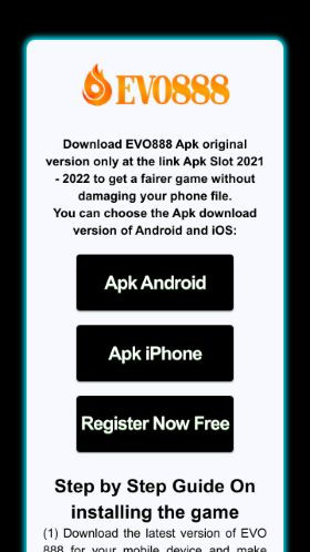 Evo888 apk download for android mobile